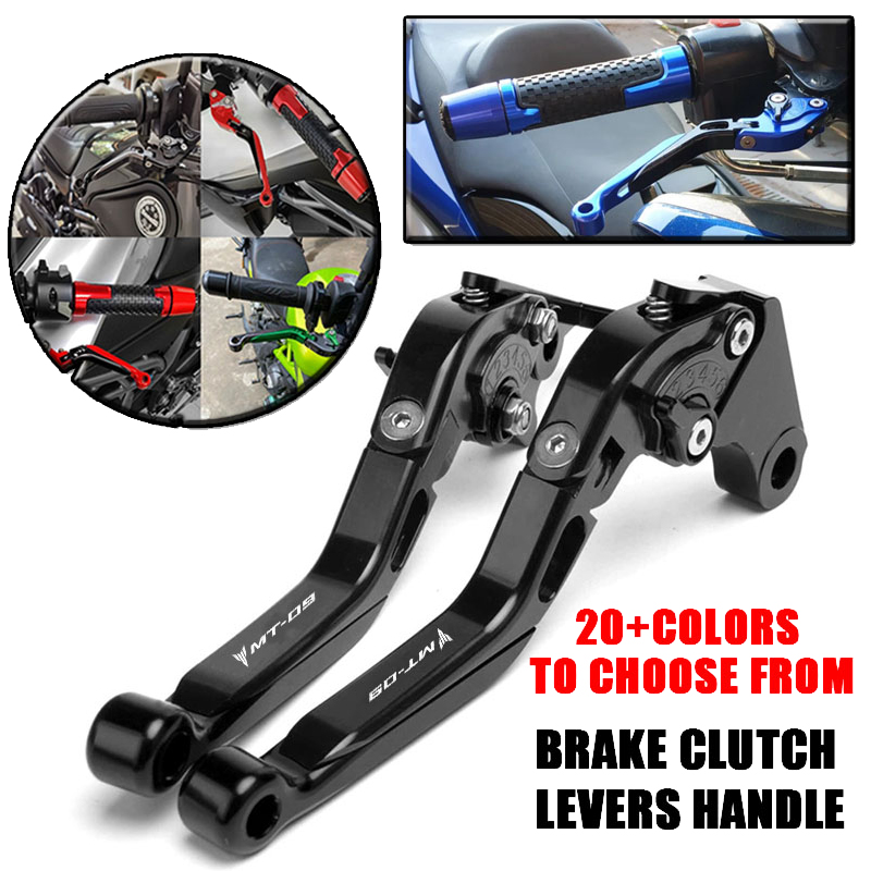 Cnc Aluminum Adjustable Brake Clutch Levers - ヤマハ MT-09 MT09 MT mt 09