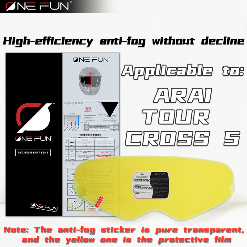 アライ用アンチフォグバイザー TOUR CROSSV 5 バ - Motorcycle Helmet Anti Fog Pinlock Shield のレビューと価格