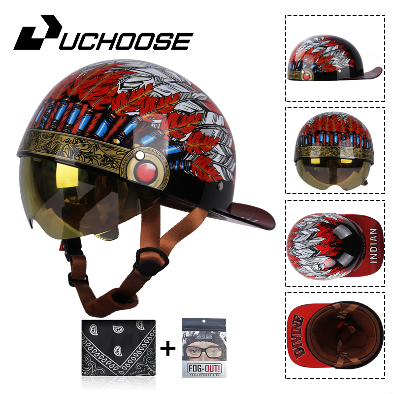大人と子供のためのオープンフェイスサマーヘルメット,レトロ, - Vintage Open Face Retro Helmet のレビューと価格