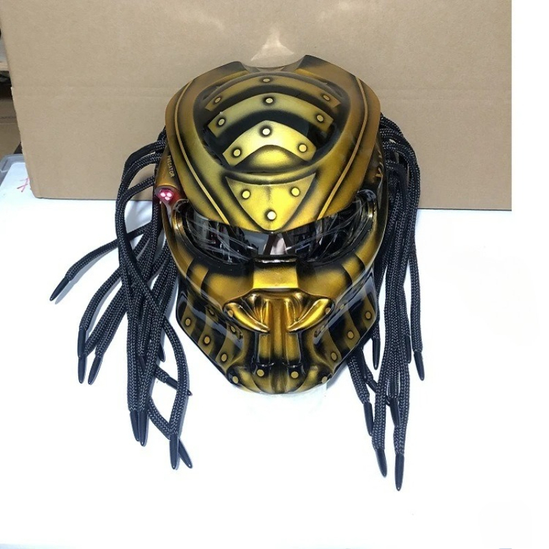 レーシング・プレデター・ウォリアー・フルフェイス・オートバイ - Custom Predator Motorcycle Helmet のレビューと価格