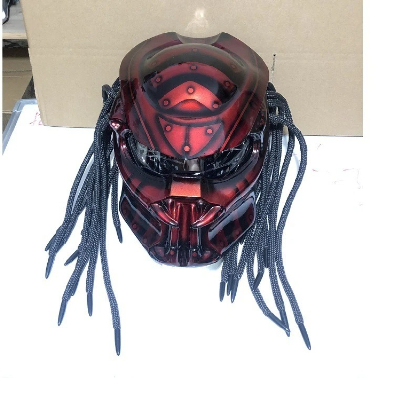 レーシング・プレデター・ウォリアー・フルフェイス・オートバイ - Custom Predator Motorcycle Helmet のレビューと価格