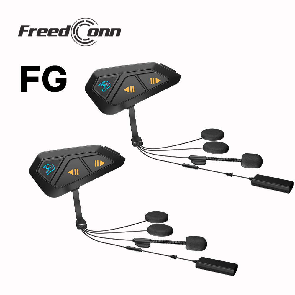 Freedconn-オートバイのインターホンヘルメット,Bl - Universal Motorcycle Helmet Intercom Headset のレビューと価格