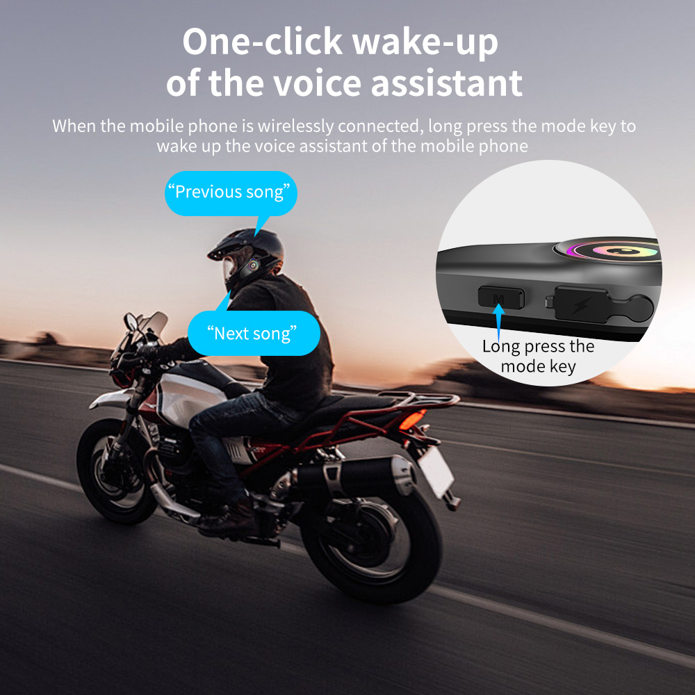 G1 バイク用ヘッドセット：2人用1000Mワイヤレスインタ - Universal Motorcycle Helmet Intercom Headset のレビューと価格