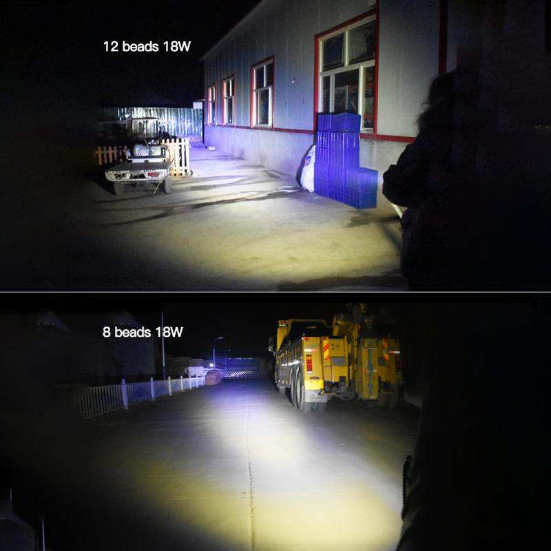LEDモーターサイクルヘッドライト,12vスポットヘッド,8 - Universal Motorcycle Led Headlight Projector のレビューと価格
