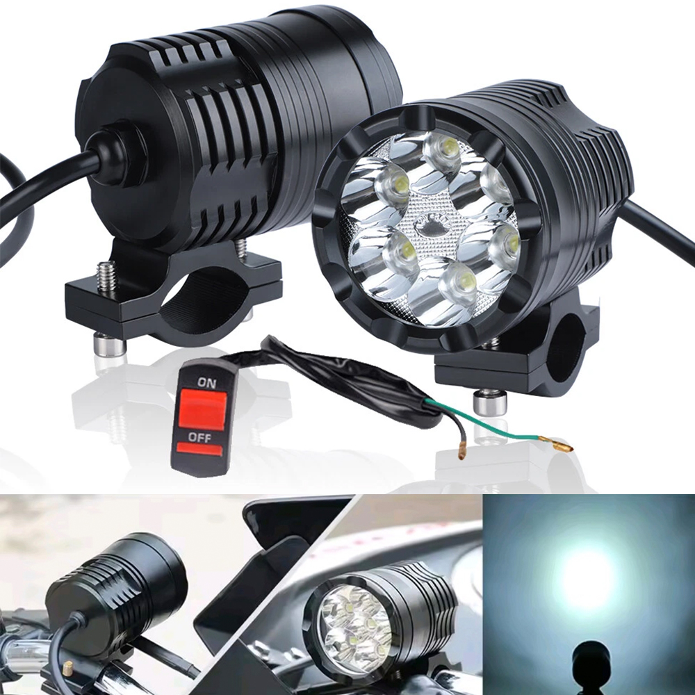 HYNBYZJ 6 インチオートバイ LED ヘッドライトス - Universal Motorcycle Led Headlight Projector のレビューと価格